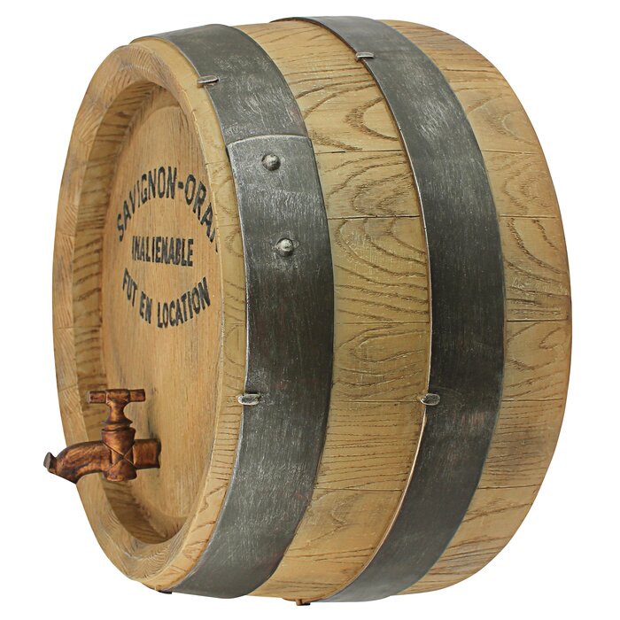 Astoria Grand Wine Barrel Wall D Cor Reviews Wayfair   Wine Barrel Wall Décor 